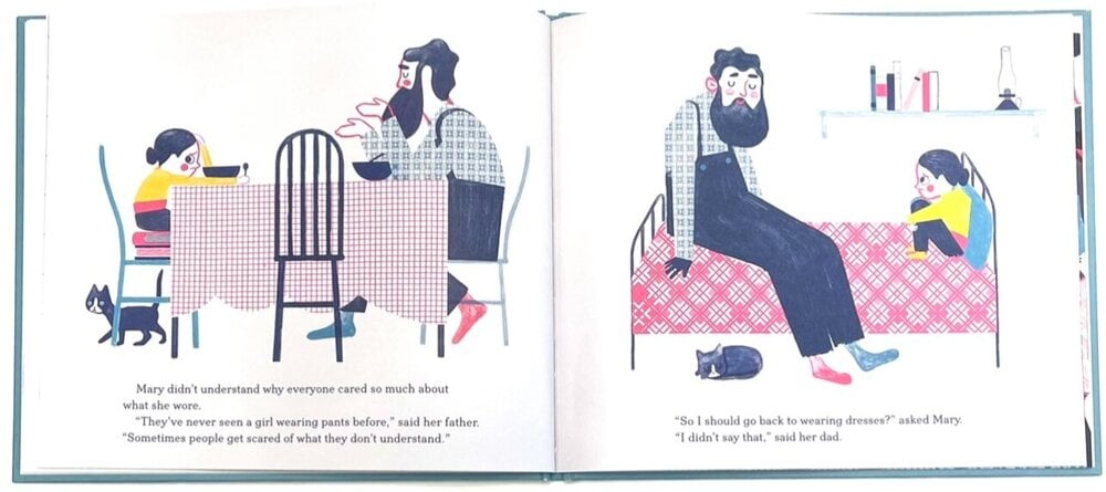 Mary wears what she wants, Keith Negley