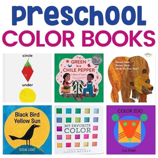 Book List: Color-Themed Books for Preschool - Littles Love Learning