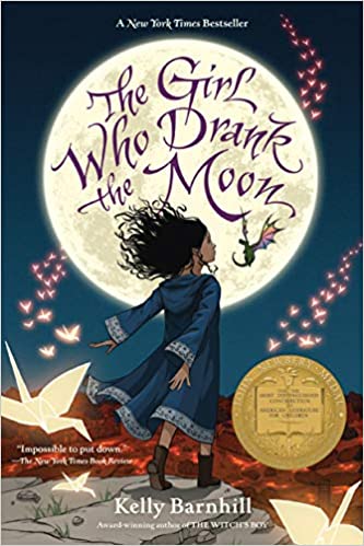 The Girl Who Drank the Moon by Kelly Barnhill cover page