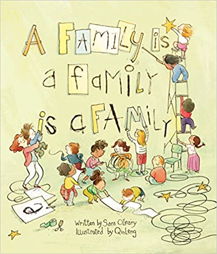 The cover of A Family is a Family is a Family, a wonderful book all about families.