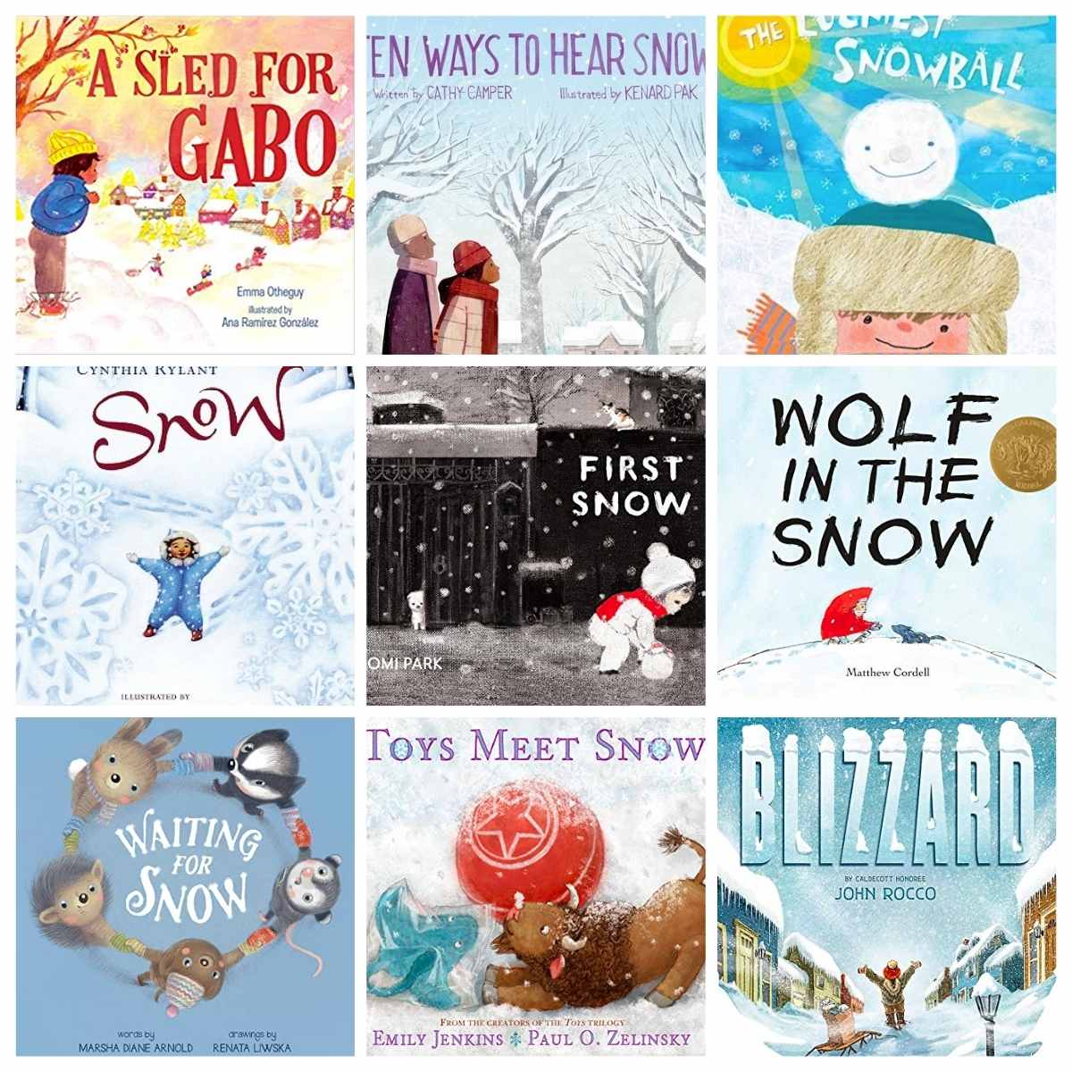 Magical Children's Books About Snow - Happily Ever Elephants