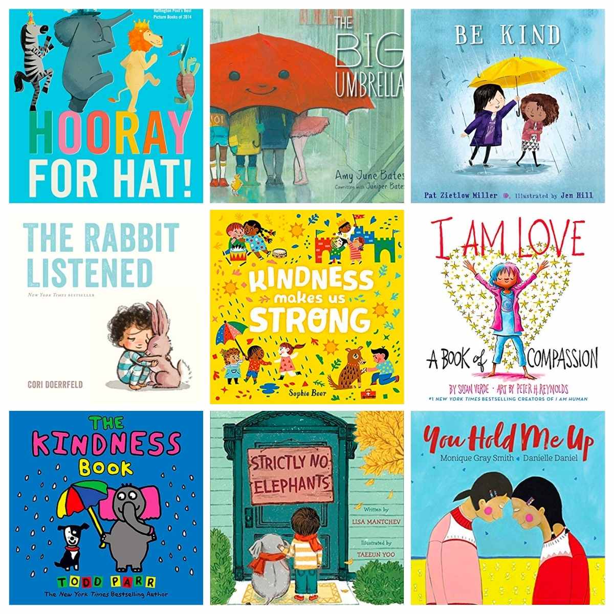 Preschool Kindness Books 