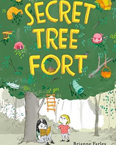 The cover of Secret Tree Fort, a fantastic sibling book. 