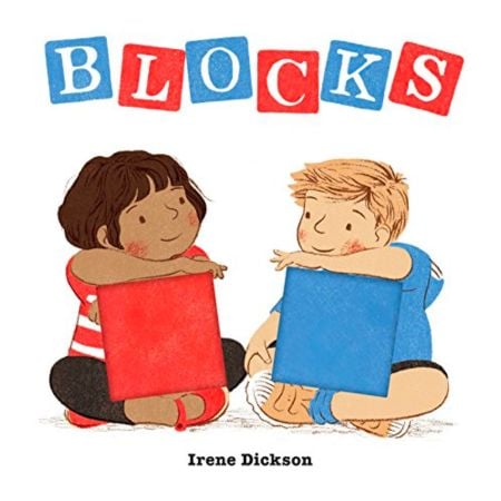 The cover of Blocks, a classic children's book about blocks.