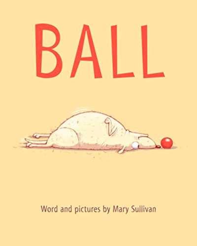 The cover of Ball, a cute children's book about balls.